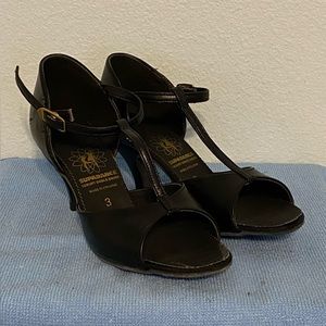 Supadance Dance High Heel Shoes- Salsa Tango Ballroom Size 3 - Made in England